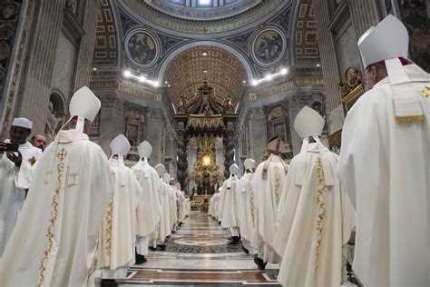 Pope prays for unity of church as he celebrates anniversary of Vatican II - Jersey Catholic