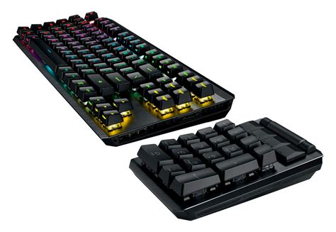 ASUS ROG Claymore II Mechanical Keyboard Announced With Detachable Numpad | Ubergizmo