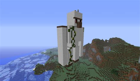 Iron Golem Statue Minecraft Project