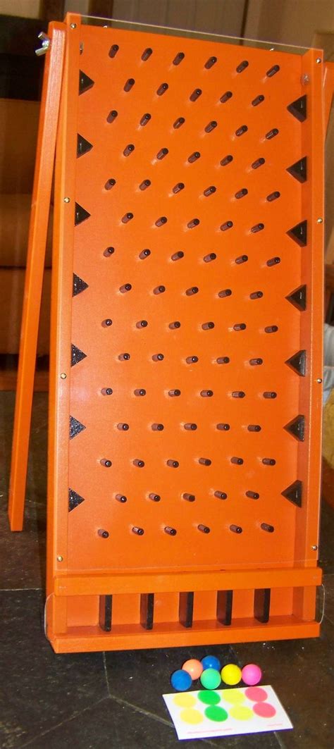 Painted Plinko Game Choose 2 Colors Tabletop Great for - Etsy