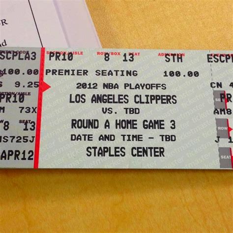 Clippers Tickets! | Los angeles clippers, Staples center, Nba playoffs