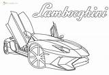Lamborghini Logo Coloring Pages  Free Printable Templates sketch template