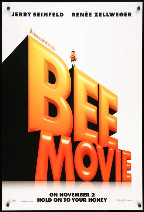 Bee Movie (2007) One-Sheet Movie Poster - Original Film Art - Vintage Movie Posters