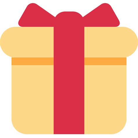 Wrapped Gift Emoji Clipart. Free Download Transparent .Png