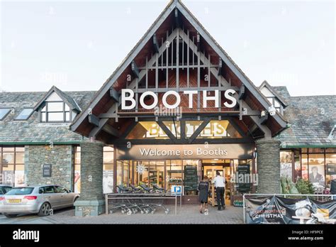 Booths supermarket shop in Keswick the Lake District Cumbria UK Stock Photo: 129907582 - Alamy