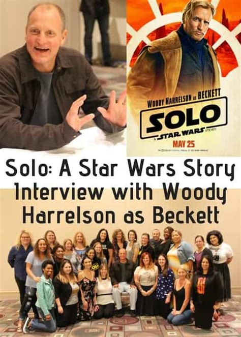 Solo: A Star Wars Story Interview with Woody Harrelson as Beckett