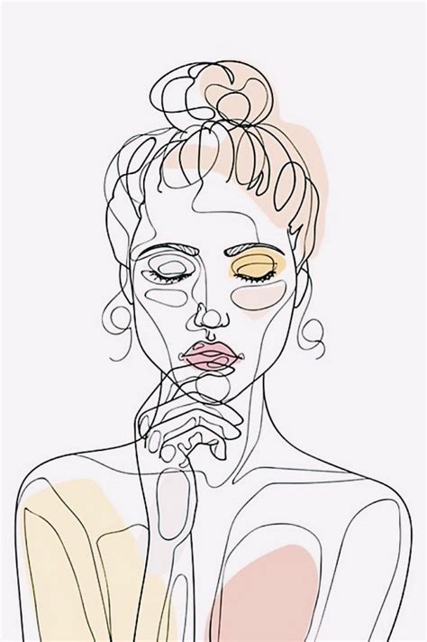 Pin by Lauren Stone on Creative Inspo | Abstract line art, Line art drawings, Outline art