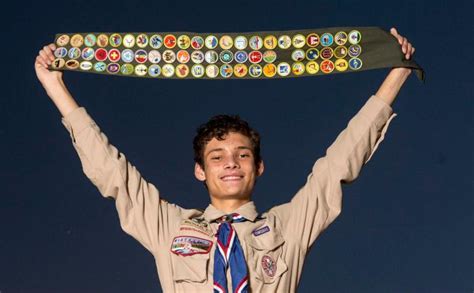 O.C. Eagle Scout collected 141 merit badges – all that you can possibly ...