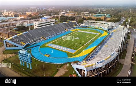 Baton Rouge, LA - January 2023: A.W. Mumford Stadium on the campus of Southern University and A ...