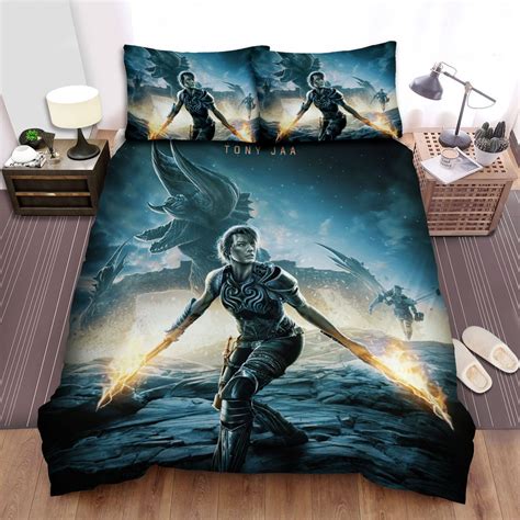 Monster Hunter (I) Milla Jovovich Tony Jaa Movie Poster Bedding Sets ...