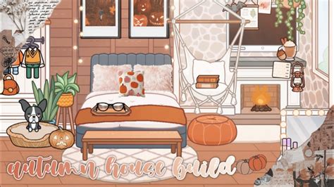 Aesthetic autumn house build 🐿🍁| Part 2 Second Floor | *with voice ...