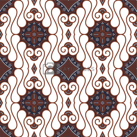 Seamless Batik Pattern. by puruan Vectors & Illustrations with Unlimited Downloads - Yayimages