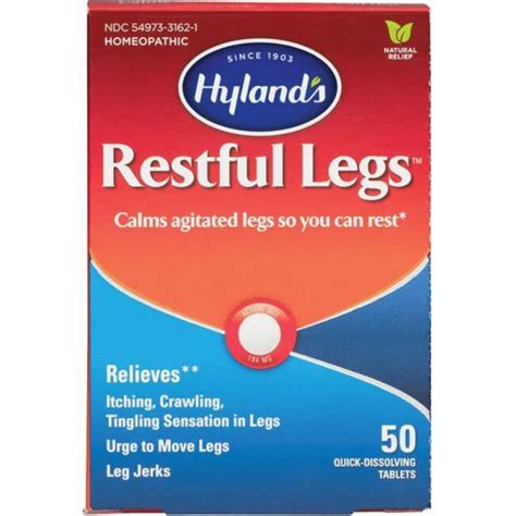 Hyland's Restful Legs 50 Tablets