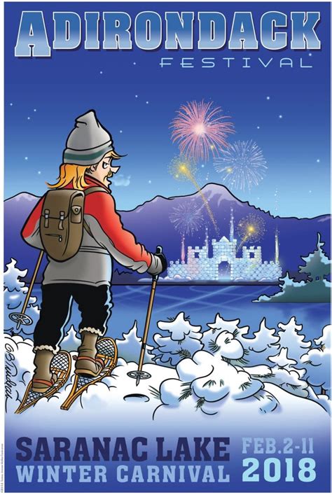 2018 Winter Carnival Poster Released - - The Adirondack Almanack