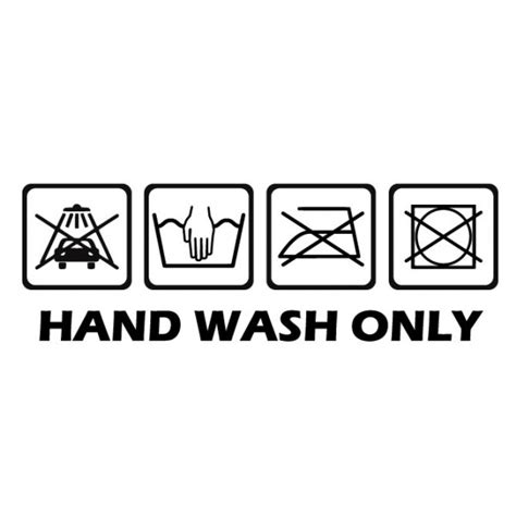 Hand Wash Only Tags Printable