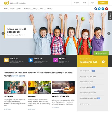 30+ Best Education WordPress Themes of 2024