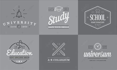 Premium Quality Education Icons For Logo Or Icon Use Vector, Badge, Logotype, Backpack PNG and ...