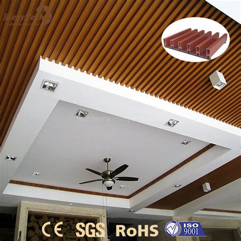 China Low Price Fast Installation Fireproof PVC Ceiling Designs for ...