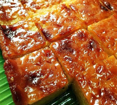 Cassava cake is one of the Filipino delicacies or “kaka… | Cassava cake, Bibingka recipe ...