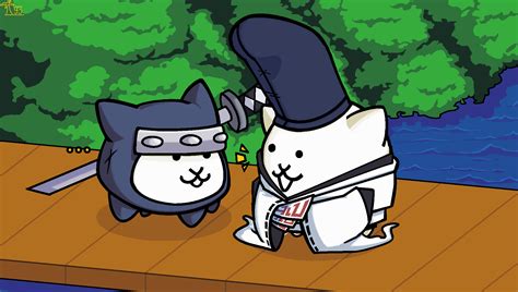 [Fan-made] Ninja and Onmyoji hanging out (Idk they are both Japan related so they probably know ...