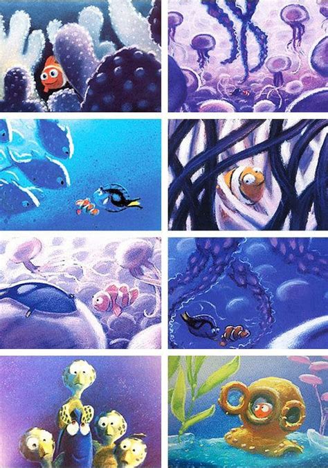 Finding Nemo Concept Art : r/DisneyMovies