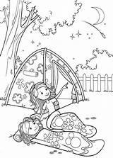 Summer Camping Coloring Page  Free Printable Pages For Kids sketch template