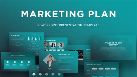 Free Marketing Plan PowerPoint Template