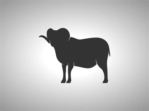 sheep vector silhouette 21623283 Vector Art at Vecteezy