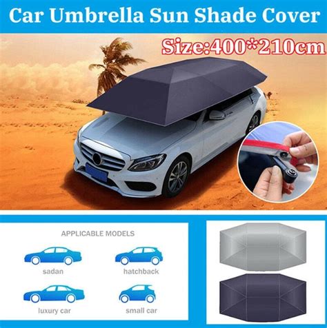 4X2.1M Car Umbrella Sun Shade Cover Car Protective Umbrella - Etsy