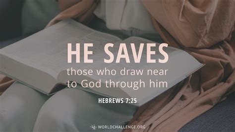 Hebrews 7:25 | worldchallenge.org