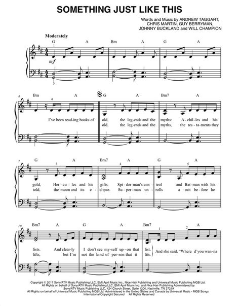 Something just like this notes in 2023 | Something just like this, Sheet music, Violin