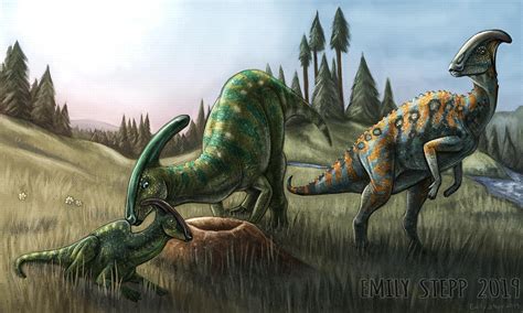 Parasaurolophus Family - The Isle Fan Commission by EmilyStepp on ...