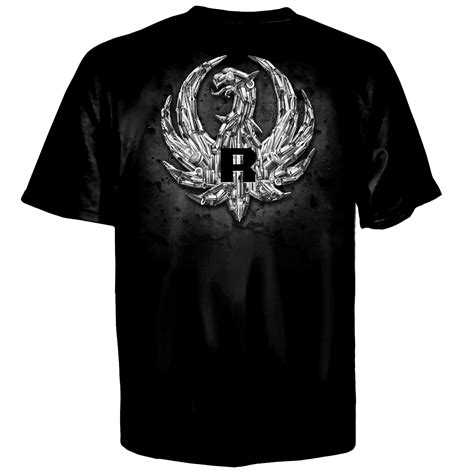 Ruger Bullet Logo Eagle American Pride Military Guns Rifle Mens Shirt 500-2448 - T-Shirts, Tank Tops