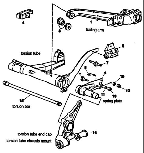 Torsion bar replacement for the 944