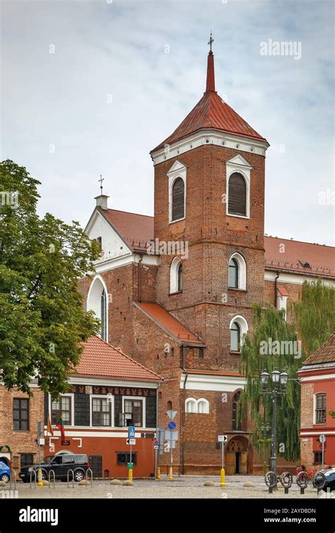 Kaunas Cathedral Basilica, Lithuania Stock Photo - Alamy