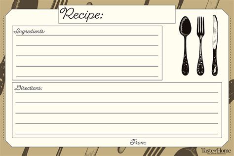 10 Beautiful Recipe Cards (FREE Printable Included!) | Taste of Home