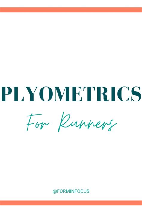 Plyometrics for Runners-- How? | Plyometrics, Running for beginners, Home decor decals