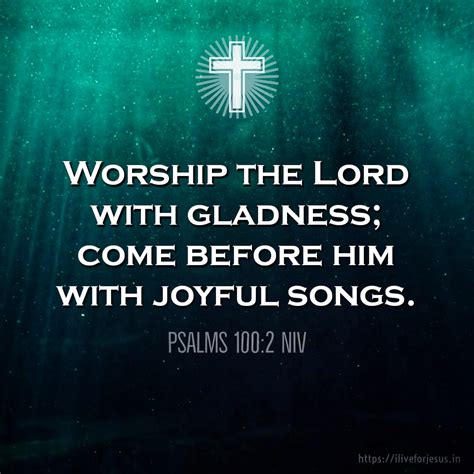 Worship the Lord - I Live For JESUS