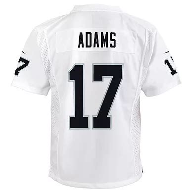 Youth Nike Davante Adams White Las Vegas Raiders Game Jersey