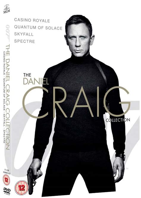 James Bond · Daniel Craig Collection (DVD) [Region 2] (2016) · imusic.dk