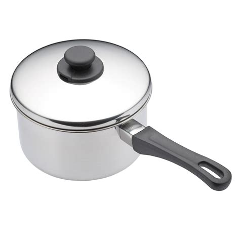 KitchenCraft Extra-Deep Induction-Safe Stainless Steel Saucepan with Lid, 12 cm (4.5"): Amazon ...