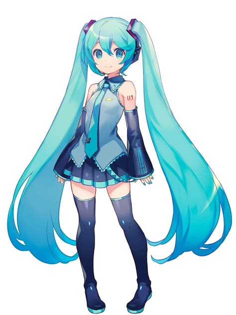 hatsune miku (vocaloid) drawn by choke_(amamarin) | Danbooru