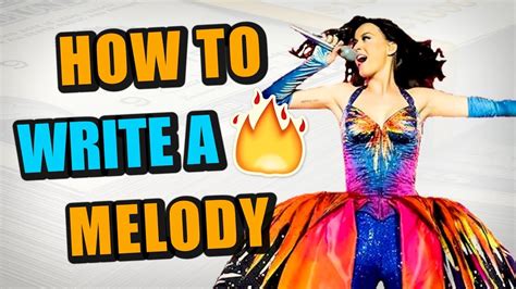 How To Write A Melody (Writing Melodies Like A Pro Is Easy!) - YouTube