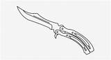 Huntsman Knife Sketch Coloring Page sketch template