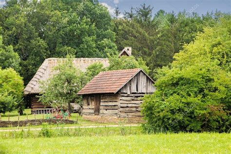 Rustic vintage peaceful country scene ⬇ Stock Photo, Image by ...