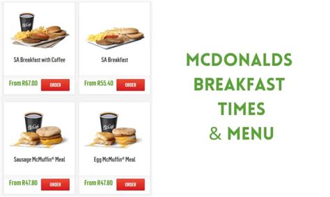 Spur Breakfast Times & Menu in South Africa (February 2024)