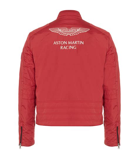 Hackett Aston Martin Racing Jacket in Red for Men | Lyst