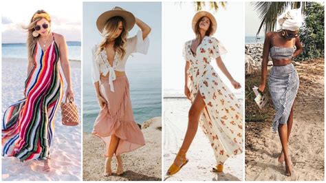 10 Stylish Beach Outfit Ideas for Summer | Beach outfit women, Spring beach outfit, Beach outfit