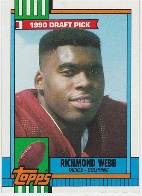 richmond webb football card | Richmond Webb - Miami Dolphins | Miami ...