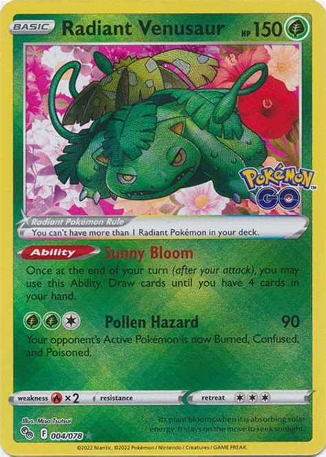 Shiny Venusaur Card